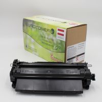 EUROTONER kompatibel Remanufactured Hewlett Packard Toner-Kartusche schwarz (CE255A, 55A)